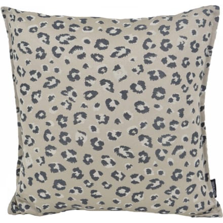 Gek op kussens! Jacquard leopard silver | 45 x 45 cm | kussenhoes | polyester