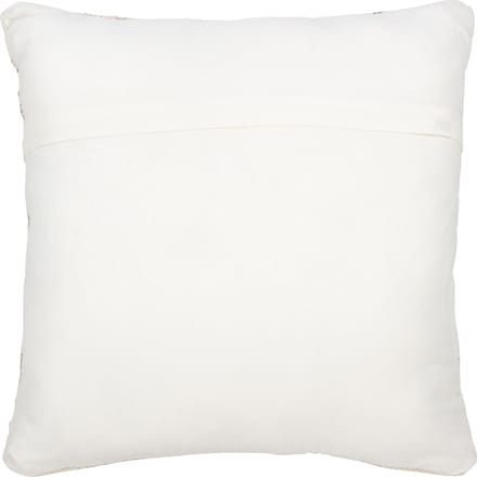 J-Line kussen Etnisch Kruis - wol/katoen - creme/beige