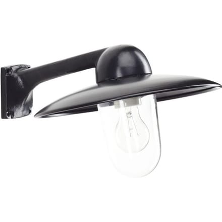 KS Verlichting Fabrique Muurlamp Zwart/Zwart
