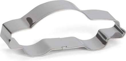 uitsteekvorm Auto 9 cm RVS zilver