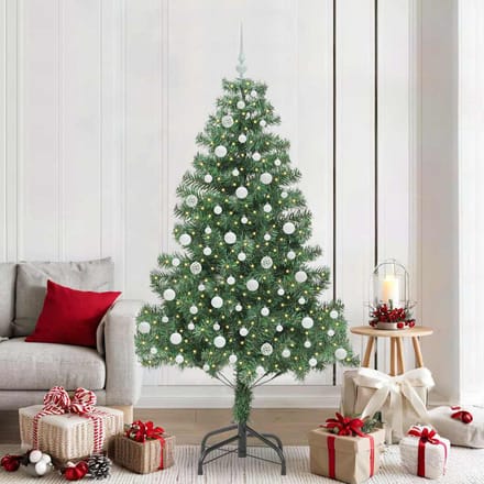 vidaXL - Kerstboom - Groen - 210 - cm - PVC