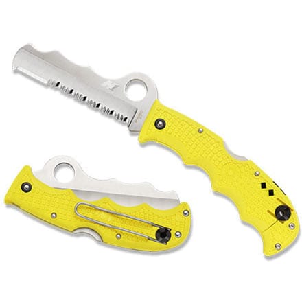 Spyderco assist ce salt yellow