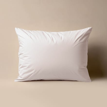 Zelesta Deluxe Percale Katoen Kussensloop Set Van 2 - Crème 80x80cm