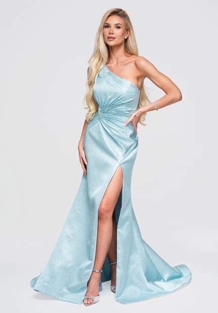 LARICA Jurk - Mouwloos - Rits - Effen Blauw S