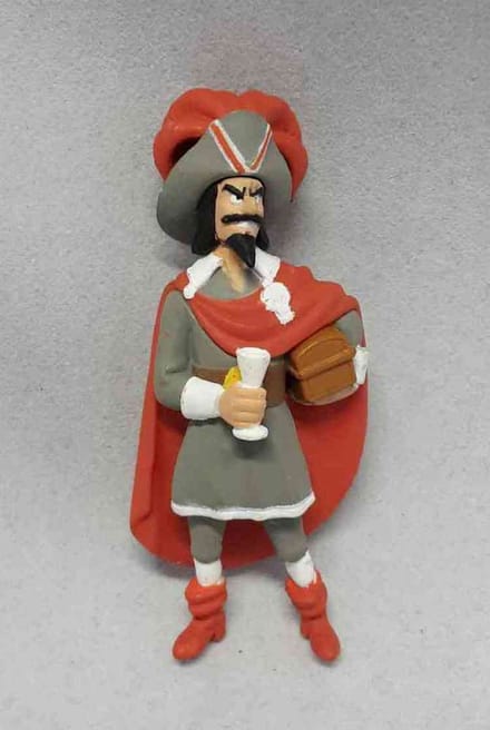 Moulinsart Collection - speelfiguurtje Tintin Red Rackham - 7cm - kunststof
