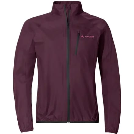 VAUDE Drop Jacket III, Hardshell jas, dames fiets-sportjassen, Waterdicht, Winddicht, Hardshell, Hoodless, Slim Fit