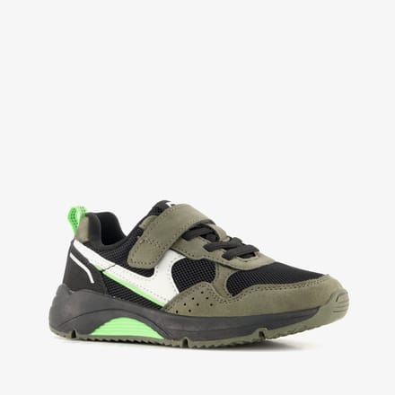 Blue Box jongens sneakers groen zwart - Maat 28