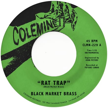 Black Market Brass - Rat Trap / Chop Bop (7" Single)