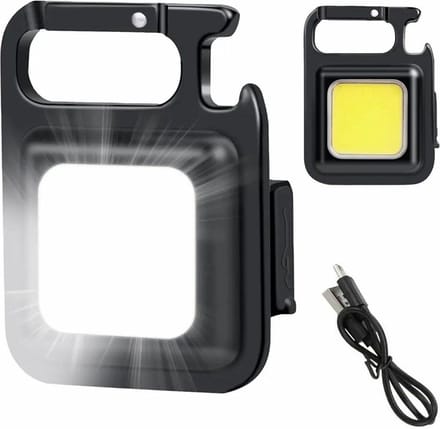 Mini LED zaklamp - Oplaadbaar - Multifunctioneel
