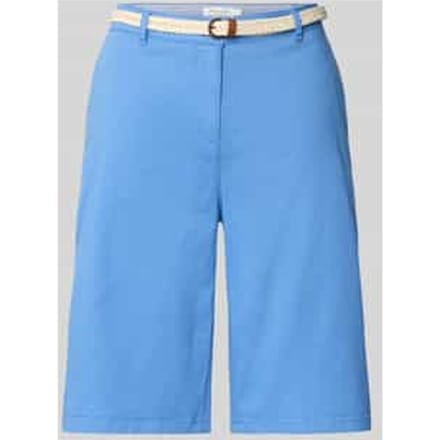 Bermuda met riem en Franse steekzakken