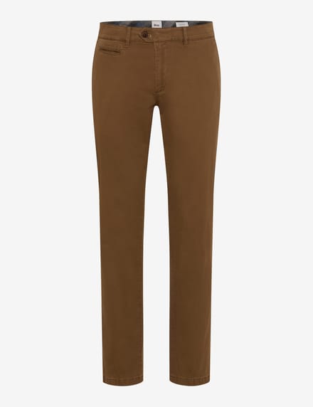 Brax Heren Chino  Style EVEREST CAPPUCINO, bruin, maat 52