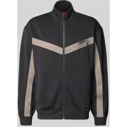 relaxed fit sweatjack met katoen model 'DARTI'