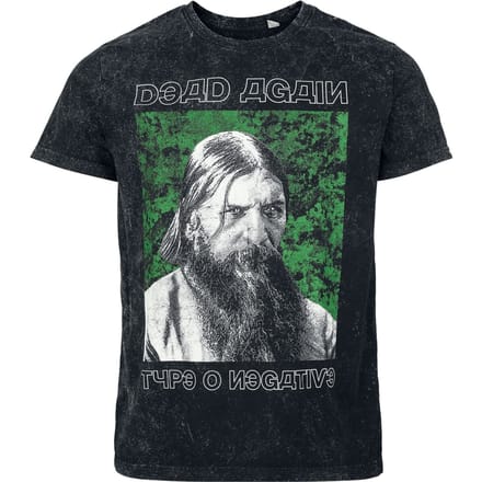 Type O Negative T-shirt - Rasputin - S tot 3XL - voor Mannen - antraciet