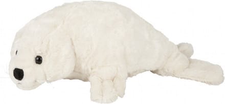 Ravensden Pluche knuffel Witte Zeehond van 40 cm - speelgoed zeedieren