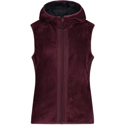 Dames mouwloze hoodie fleece CMP High Loft