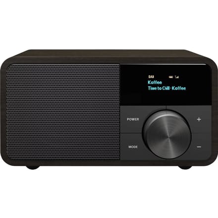 Sangean Genuine Mini DDR-7 Radio DAB+, VHF (FM) AUX, Bluetooth Donkerbruin