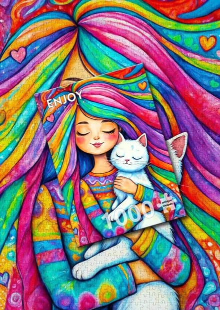 Enjoy Puzzle legpuzzel You Complete Me 1000 stukjes karton.