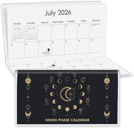Zakagenda met Maankalender en Maanfasen