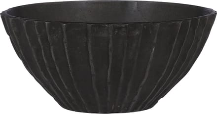 Casa Vivante Calabria Schaal - Ø21 cm - Grijs