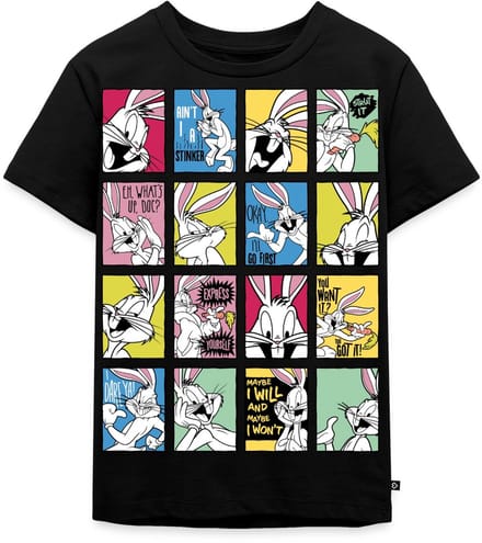 Looney Tunes Bugs Bunny Tiles Premium T Shirt Kinderen
