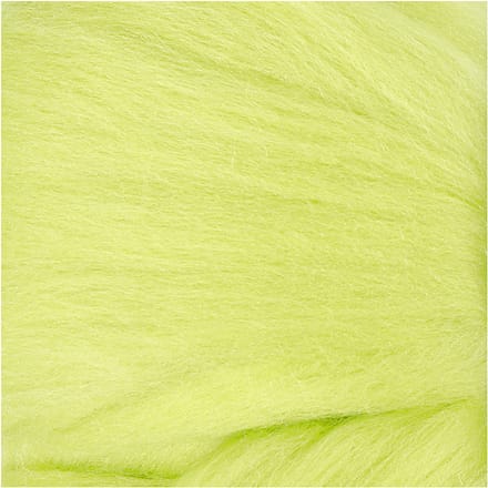 Merino Wol, dikte 21 my, lime groen, 100 gr/ 1 doos