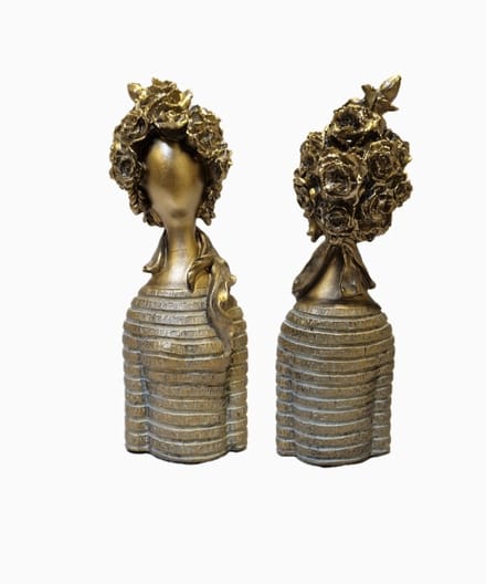 Gilde Handwerk - Figurine - Woman - Rose