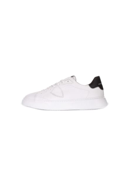 Philippe Model Zwarte witte sneakers