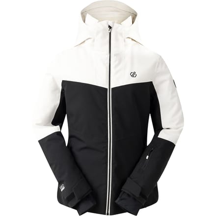 Dare 2B Dames/Dames Iced Waterdichte Ski jas (Reiger Wit/Zwart)