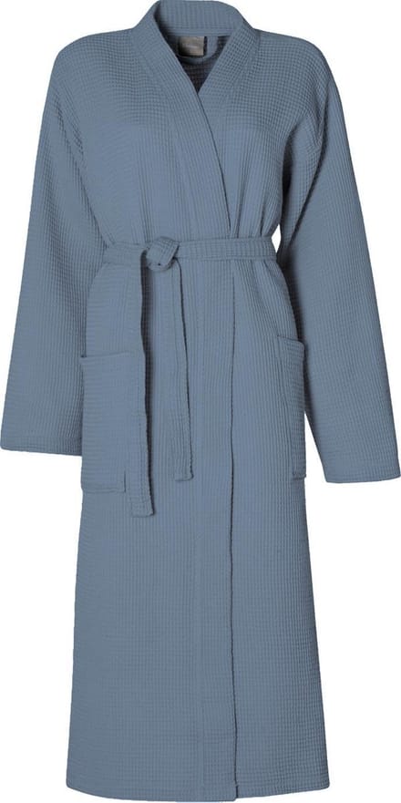Seahorse Waffle - Kimono Badjas - Denim - S