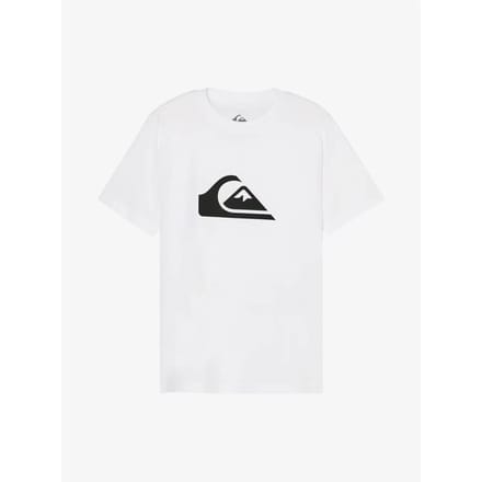 Quiksilver Ev Comp Logo T-shirt Met Korte Mouwen Wit 16 Years Jongens