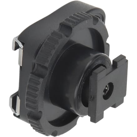 Adaptateur Griffe Flash Aluminium Plastique Adaptateur Convertisseur Monture Griffe Flash Accessoires Caméscope DV pour DCR black