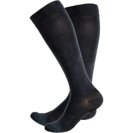 Elt Paardrijsokken Bamboo Zwart&Dark Navy - Ruiteraccessoires - L