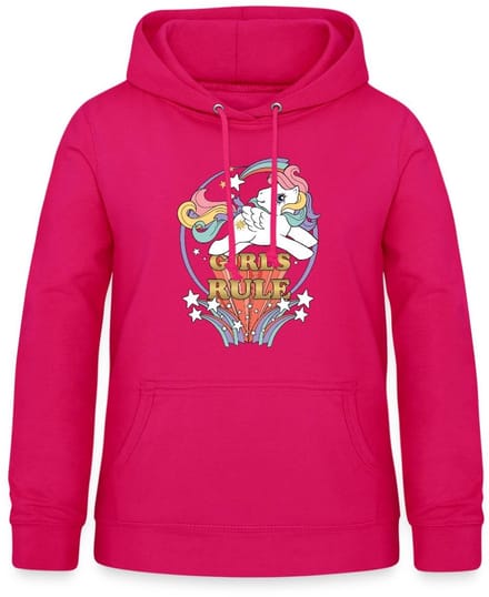 My Little Pony Retro Girls Rule Statement Hoodie Dames