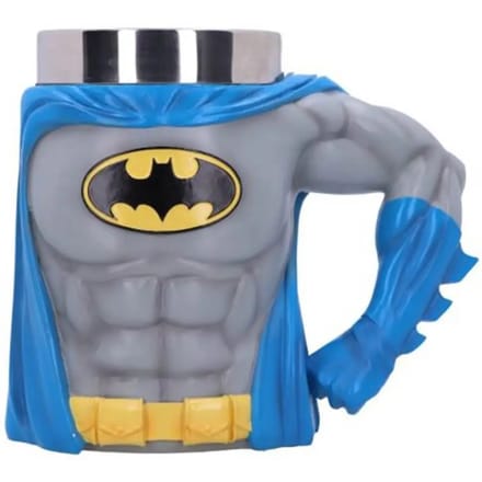 Nemesis Now - DC Comics - Batman - Bierpul - Blauw en Grijs - 16.5cm