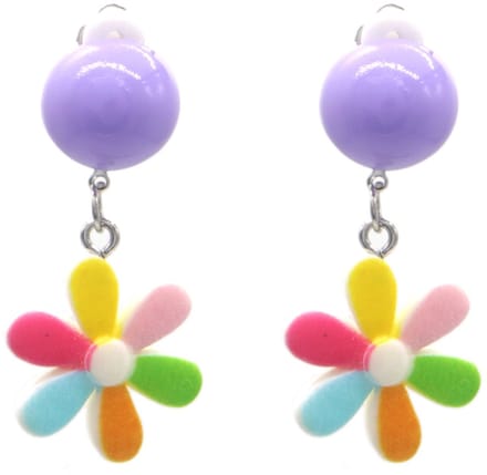 Clip On Oorbellen Kinderen - Bloem - Schattig Cadeau
