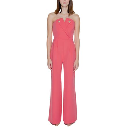Silence Oranje Polyester Jumpsuit