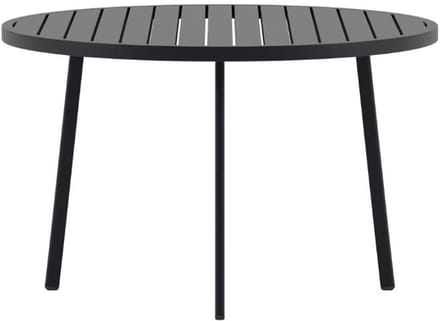 Giardini tuintafel Ø120cm zwart.