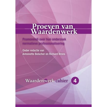 Proeven Van Waardenwerk - Cahiers Waardenwerk
