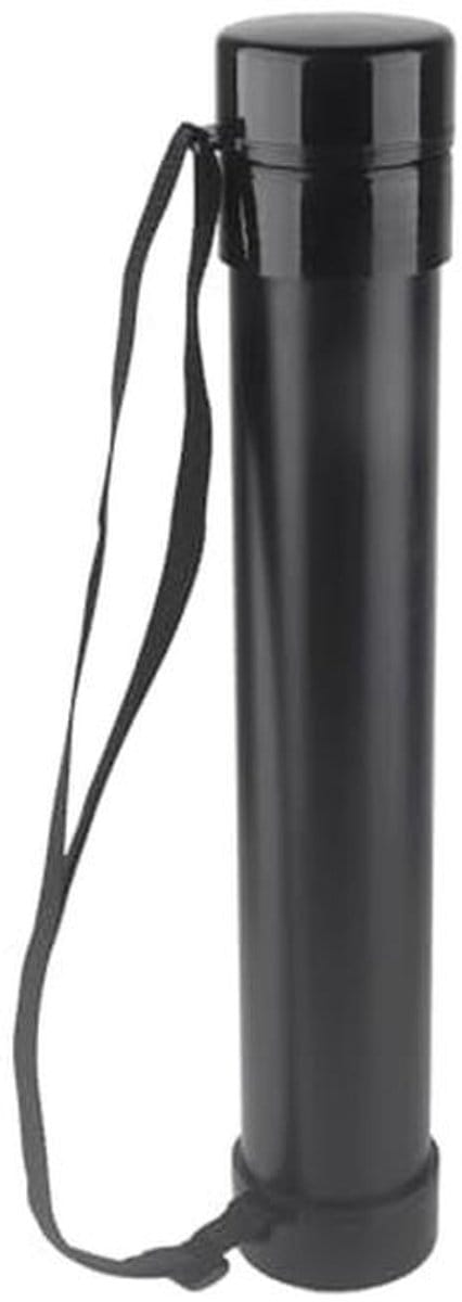Uitschuifbare Posterbuis voor Documenten en Kunstwerken - Opbergkoffer van 51,6 cm tot 86 cm
