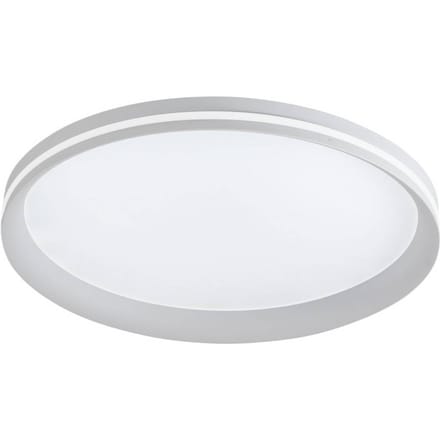 Fabas Luce LED plafondlamp Isy, wit, Ø 45 cm, metaal, CCT, dimbaar