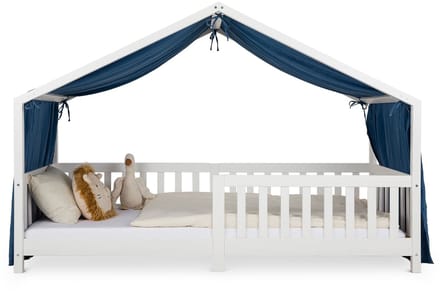 Hemel voor het bedje, mousseline LIAN, 1 stuk – donkerblauw