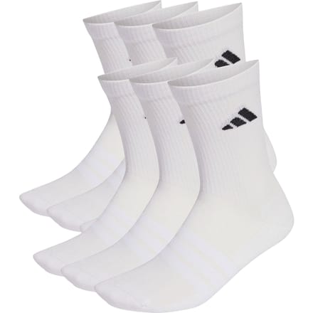 Adidas Performance Gevoerde Sokken 6 Paar - Unisex - Wit