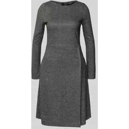 Getailleerde jersey jurk van viscosemix, model 'BALOCCO'