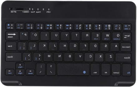 Draadloos Bluetooth Toetsenbord voor Android en iOS - Stille Toetsen, Waterdicht en Draagbaar voor Computer, Laptop en Tablet