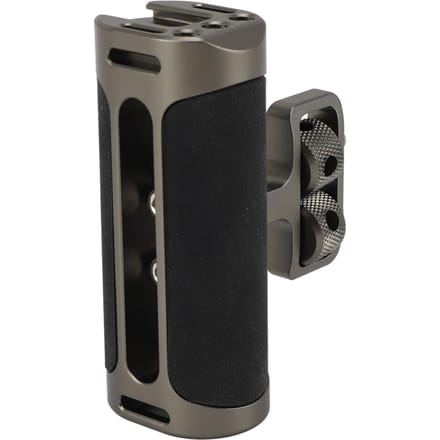 Camera Kooi Zijhandgreep Aluminiumlegering Silicone Universeel Op en Neer Verstelbare Handgreep met