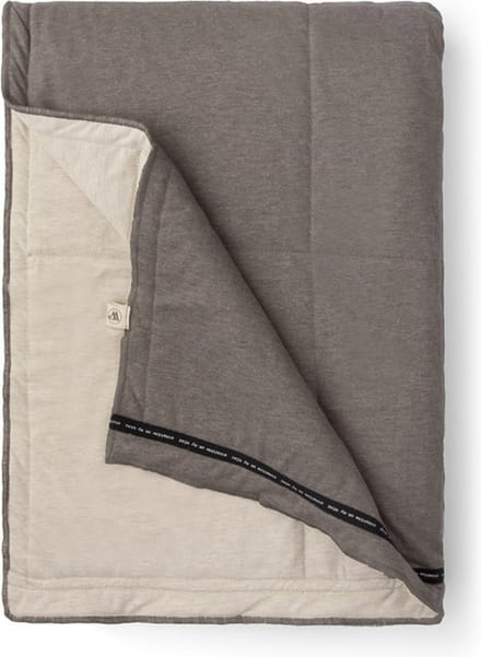 Walra Plaid Soft Jersey - 130x180 - Katoen - Polyester Blend - Taupe / Zand