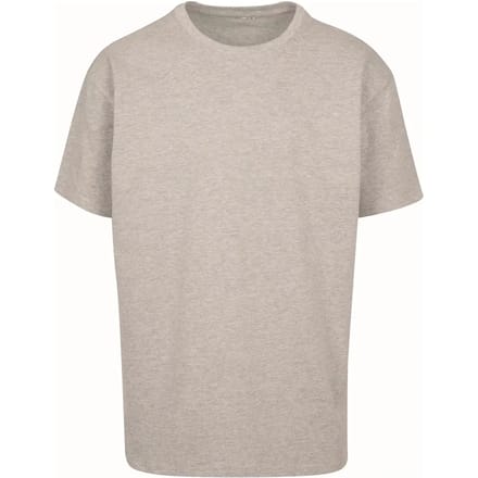Build Your Brand - Heavy Oversized T-Shirt - Grey maat L