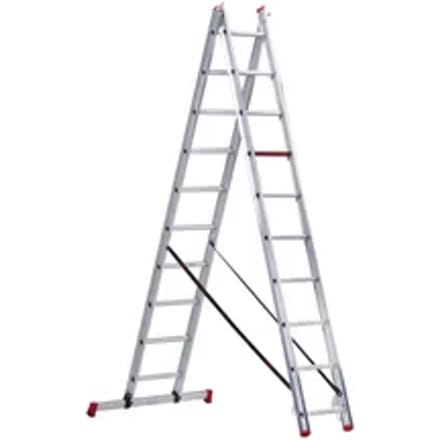 Altrex Reformladder All Round - 2x10 Treden - Metaal - 5,5m Werkhoogte