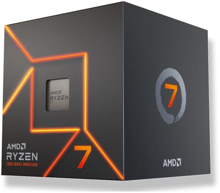 AMD Ryzen 7 7700 / 3.8 GHz processor - Box CPU - 8 kernen - 3.8 GHz - AMD AM5 - AMD Boxed (met koeler)