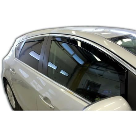 J&;J AUTOMOTIVE | Heko Wind deflectors Voor Opel Astra J 5P. Berlina 2009-2015